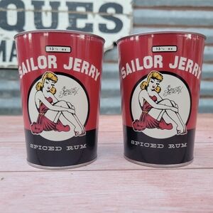 Sailor Jerry Tin Tumblers